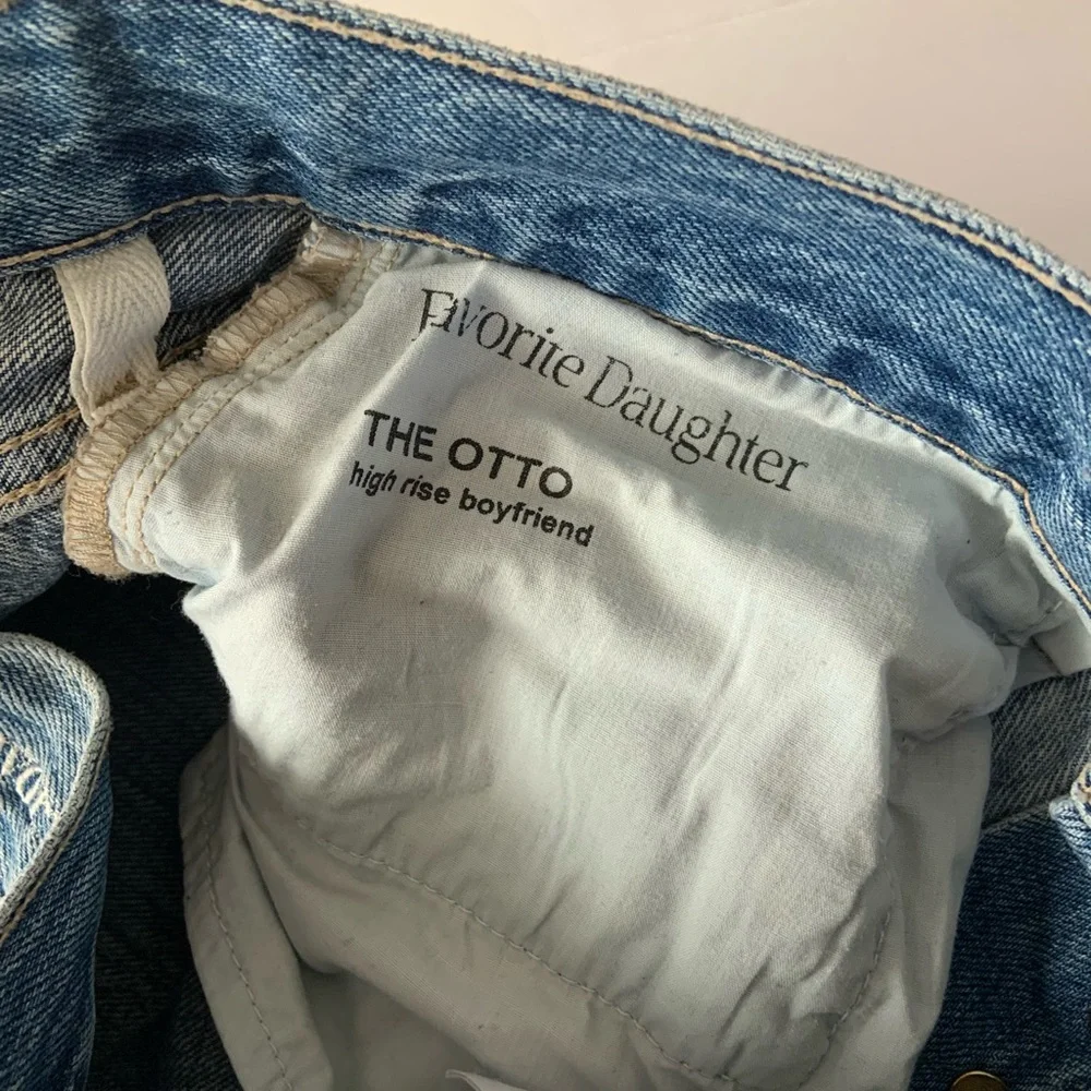 Favorite Daughter Jeans Women 26 Otto High Rise Boyfriend Button Fly Light 26x32 - Picture 7 of 10